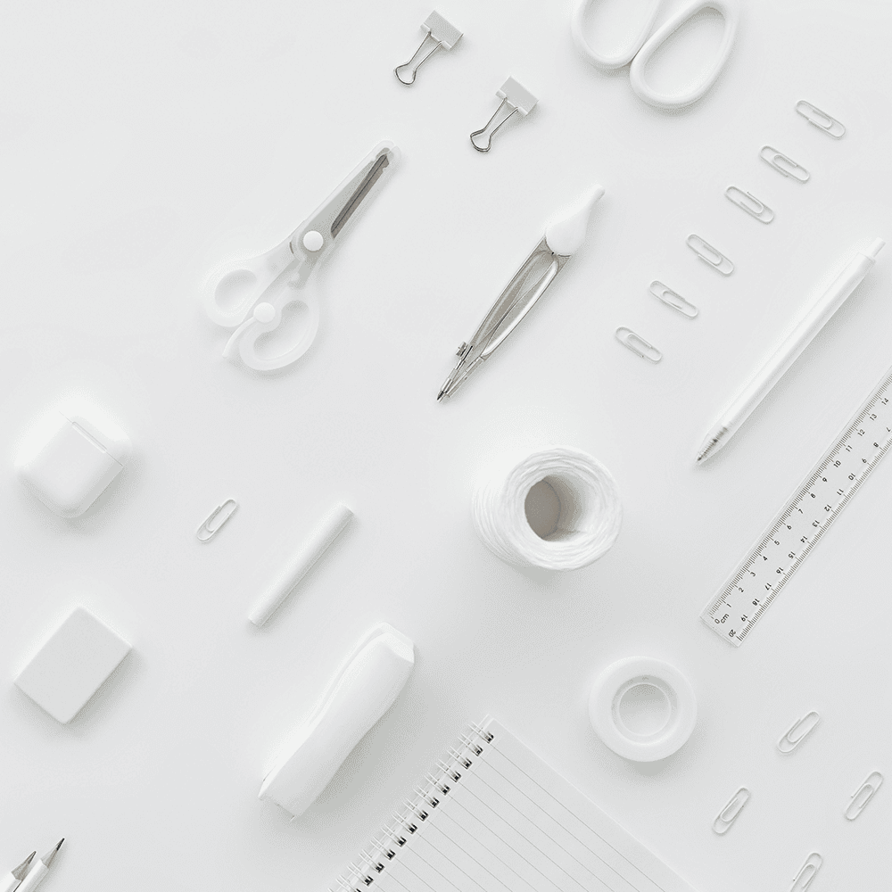 White Stationary for an Office