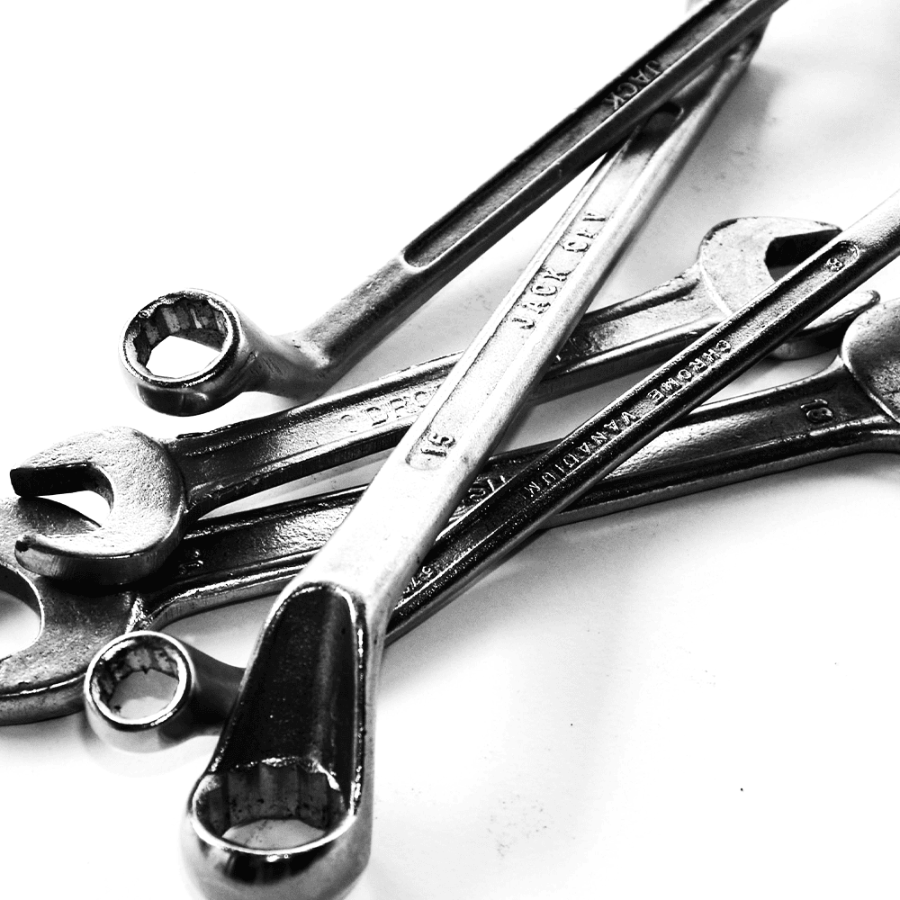 Etched wrenches